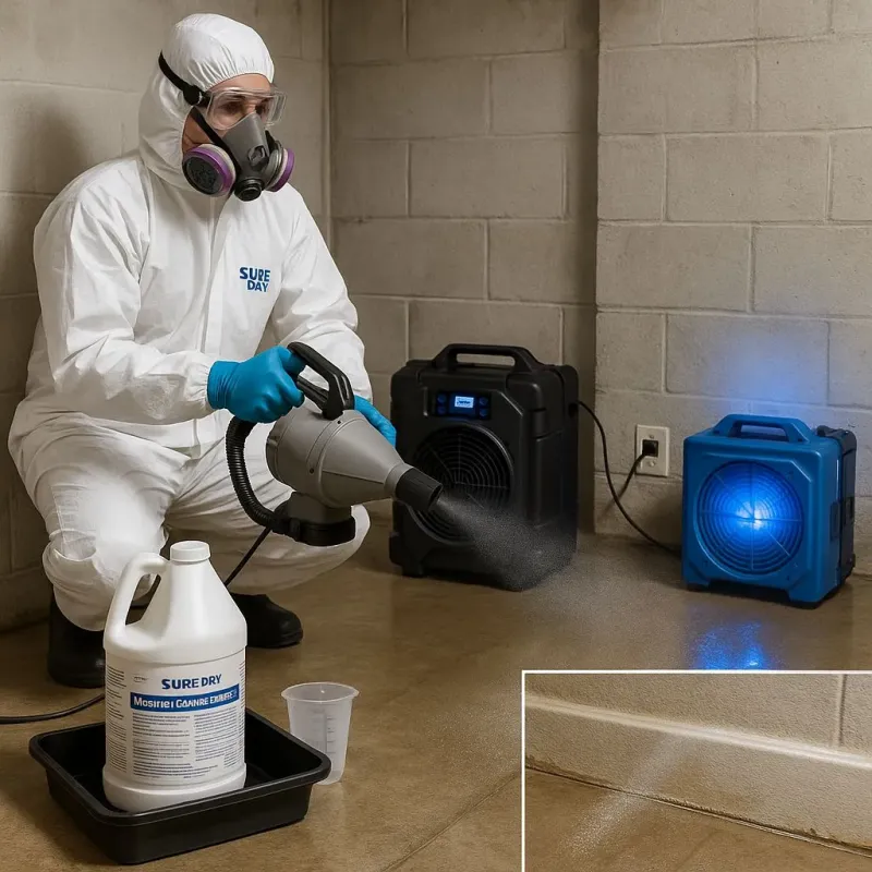 Sanitization and Odor Removal process in Mathis, TX