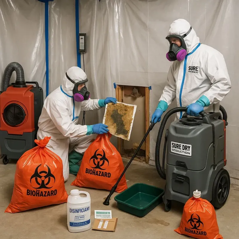 Contaminated Water Handling Protocols process in Mathis, TX