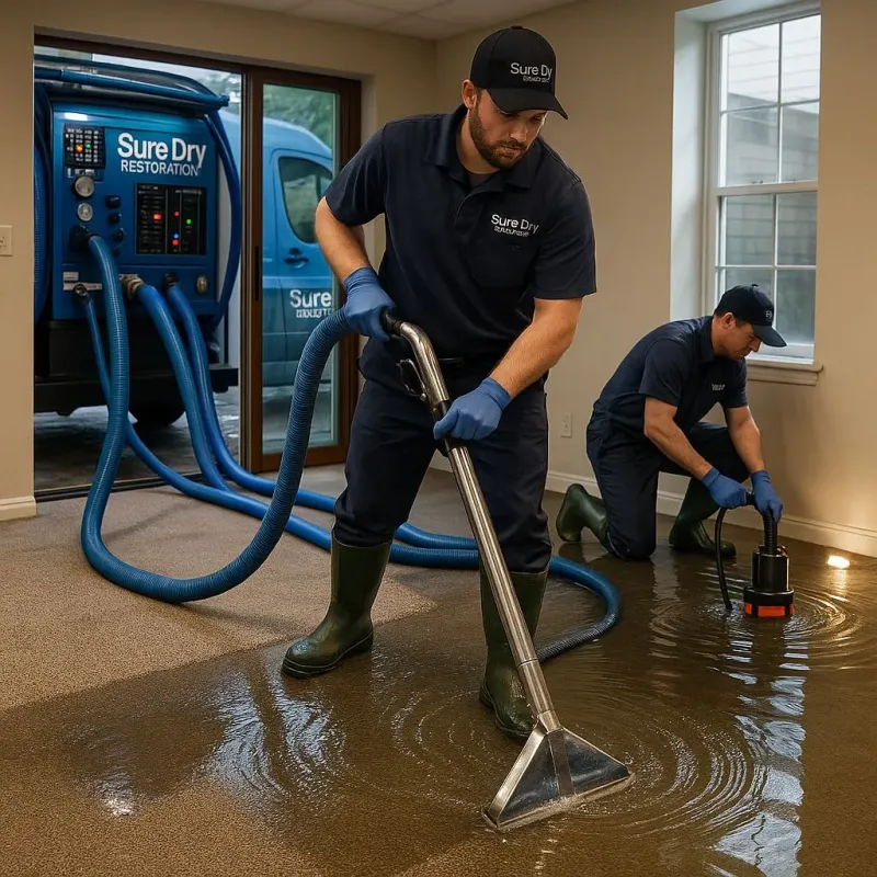Water Extraction and Removal process in Mathis, TX